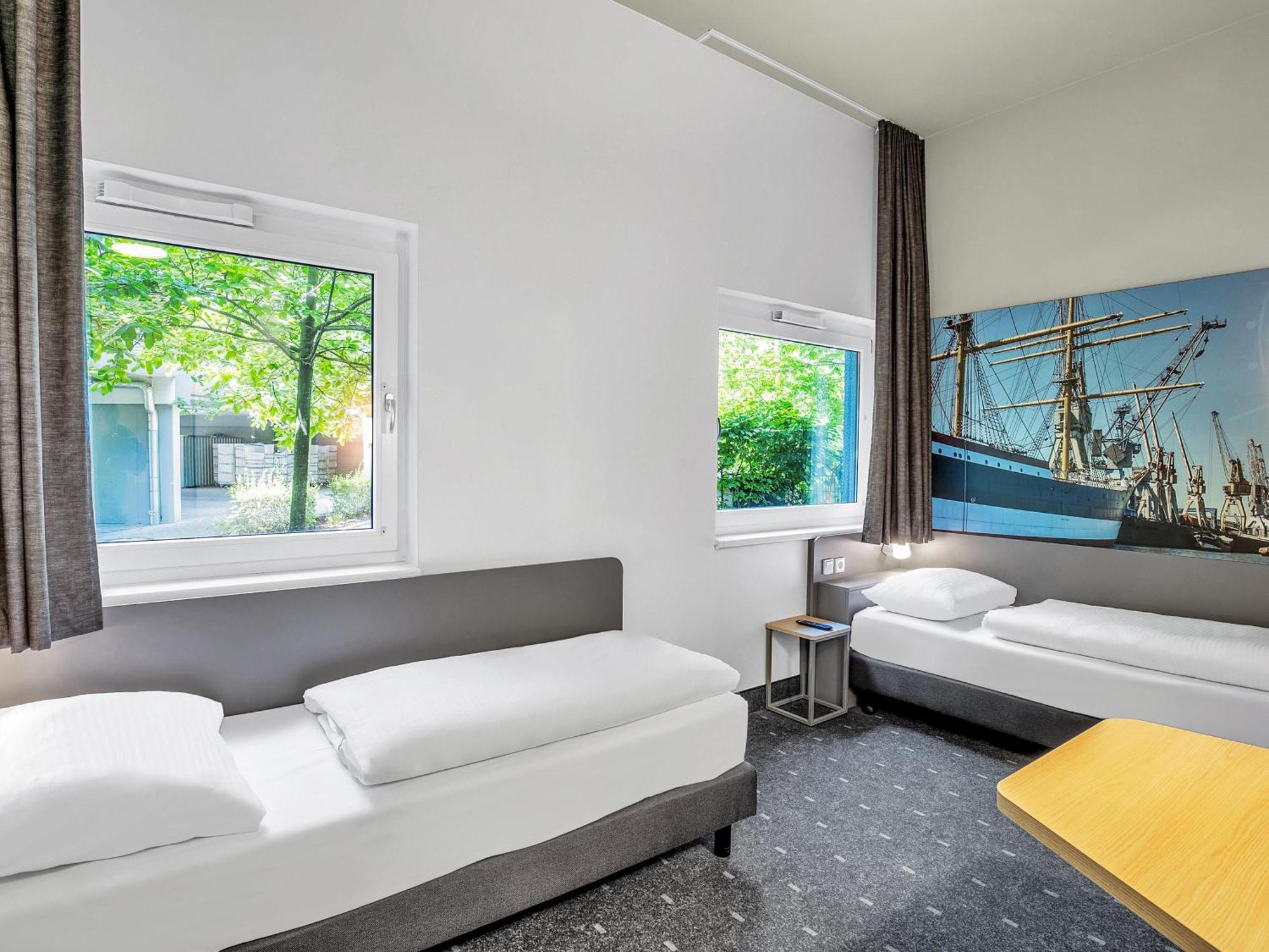 B&B Hotel Hamburg-Harburg Exterior foto
